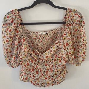 Floral blouse
